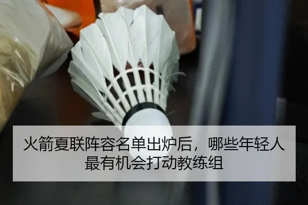 火箭夏联阵容名单出炉后，哪些年轻人最有机会打动教练组 - jiuyou